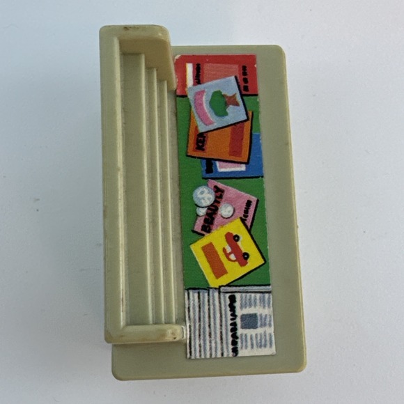 Vintage 1970s Fisher Price Little People‎ Sesame Street News Stand Plastic - Picture 6 of 8